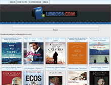 Tablet Screenshot of libros4.com